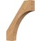 Ekena Millwork 5 1/2"W x 28"D x 34"H Westlake Smooth Knee Brace, Western Red Cedar BRC06X28X34WTL00SWR - alternate 1